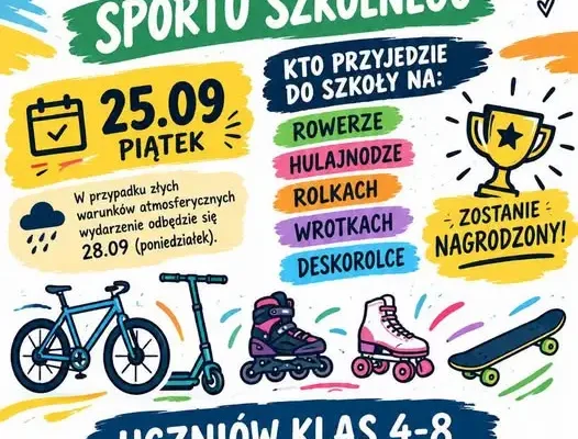Europejski Dzień Sportu Szkolnego 2026 w Wojkowicach – uczniowie klas 4-8 zaproszeni