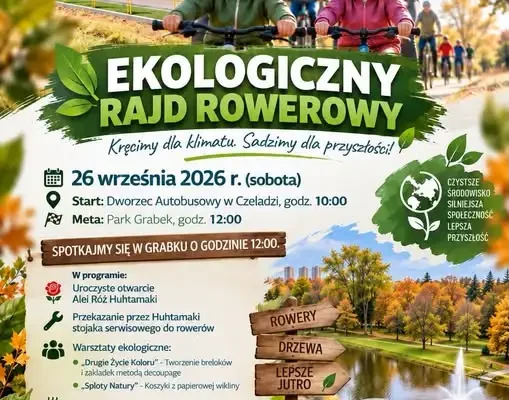 Ekologiczny Rajd Rowerowy w Czeladzi – już w sobotę 26 września