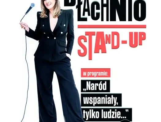 Ewa Błachnio wystąpi w Czeladzi z nowym programem stand-up „Naród wspaniały, tylko ludzie…”