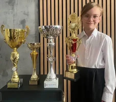 Emilia Kozieł – ośmioletnia mistrzyni arytmetyki mentalnej z Siewierza