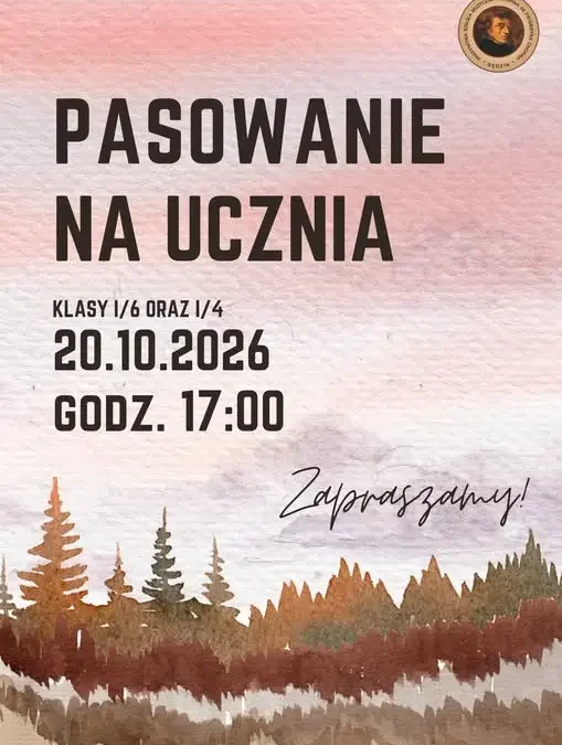 Pasowanie na ucznia szkoły muzycznej w naszej szkole – 20 października
