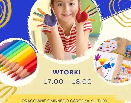 Gminny Ośrodek Kultury w Toporowicach zaprasza na warsztaty plastyczne