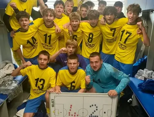 Juniorzy Górnika Bobrowniki Śląskie pokonali lidera II ligi wojewódzkiej 4:2