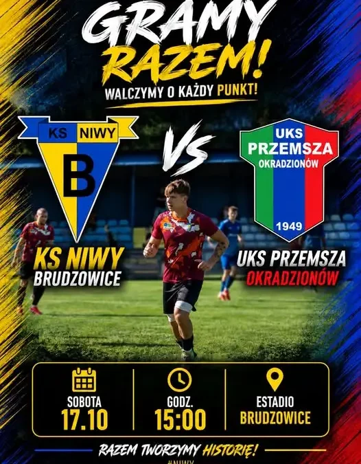 Brudzowice: starcie z beniaminkiem Przemszą Okradzionów już w sobotę