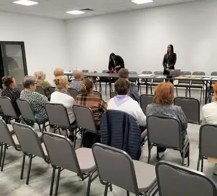 Seniorzy z Gołuchowic spotkali się z sanepidem. Rozmawiali o zdrowiu i profilaktyce