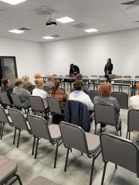 Seniorzy z Gołuchowic spotkali się z sanepidem. Rozmawiali o zdrowiu i profilaktyce
