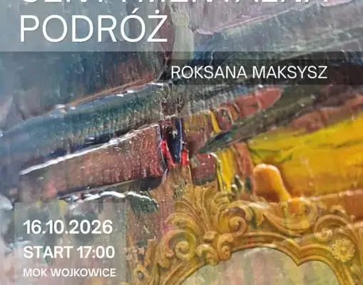 Wieczór autorski Roksany Maksysz w Wojkowicach – „Sentymentalna podróż” już 16 października