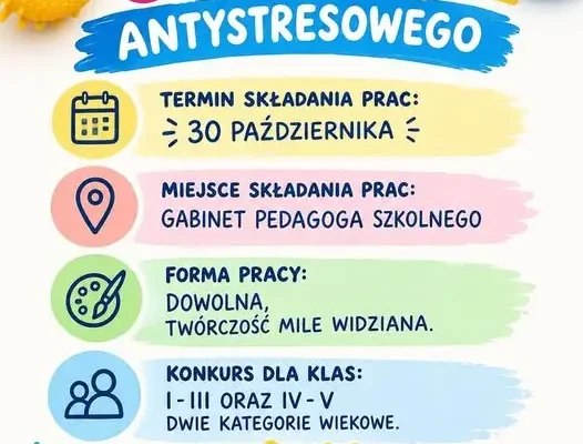 Konkurs na gniotka antystresowego w SP9 w Będzinie – zgłoszenia do 30 października