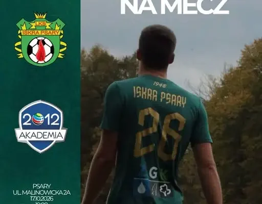 Iskra Psary zmierzy się z Akademią 2012 Jaworzno w 9. kolejce A Klasy