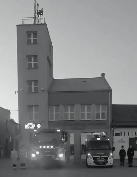 Hołd dla strażaków z Niska – symboliczna minuta ciszy o 18:00