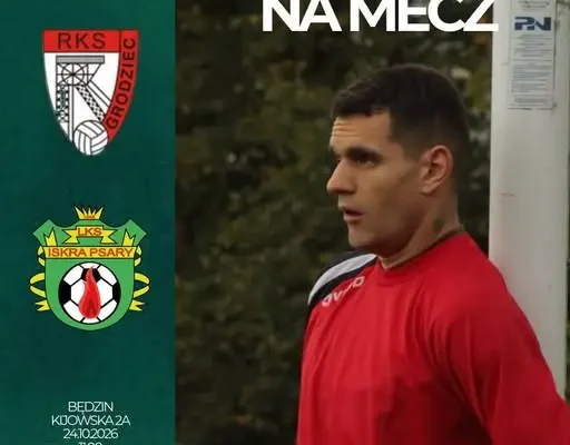 Iskra Psary przed domowym hitem z RKS Grodziec Będzin – zapowiedź 10. kolejki