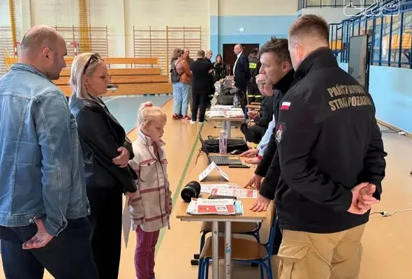 Siewierz: mieszkańcy uczyli się reagować na zagrożenia podczas Krajowego Treningu Rodzinnego