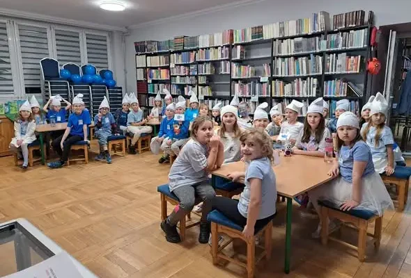 Smerfna Noc Bibliotek w Siewierzu – relacja z wydarzenia