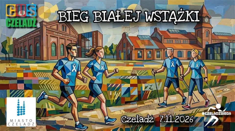 Czeladź: Bieg Białej Wstążki i spektakl o przemocy domowej