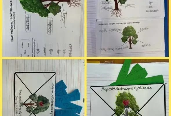 Drzewo życzliwości w klasie – misja uczniów zakończona sukcesem