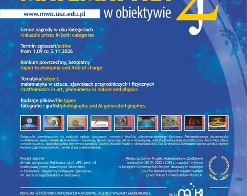 Ostatni tydzień na zgłoszenia do konkursu „Matematyka w obiektywie”