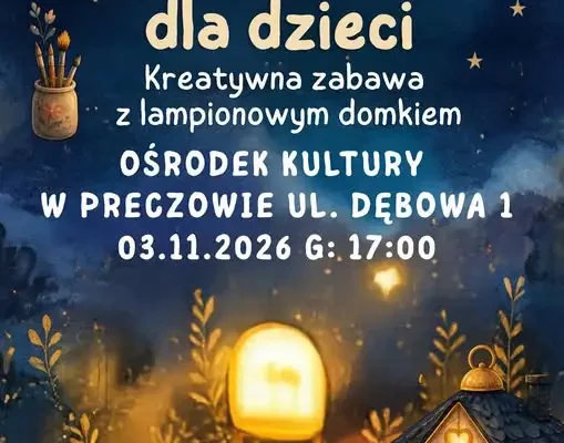 Kreatywne warsztaty plastyczne dla dzieci w Preczowie – 3 listopada