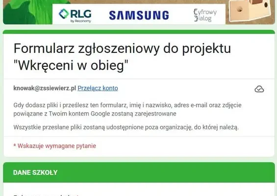 Uczniowie z Siewierza w konkursie „Wkręceni w obieg” – czekają na wyniki