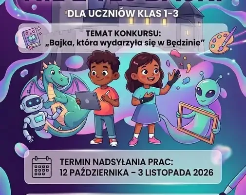 Będzin: konkurs plastyczny „Nie z tej bajki” dla uczniów klas I–III