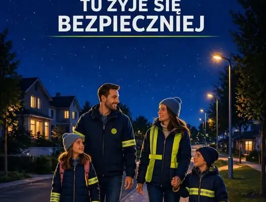 Gmina Psary przypomina o odblaskach – bezpieczeństwo jesienią