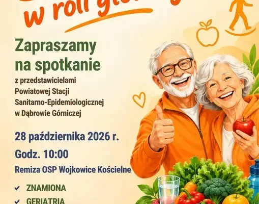Wojkowice Kościelne: spotkanie „Senior w roli głównej” już dziś w remizie OSP