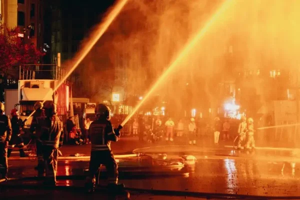 Ratownik z OSP Siewierz wicemistrzem świata? Nie – mistrzem! Polska ekipa wygrała Fire & Rescue Games w Dreźnie